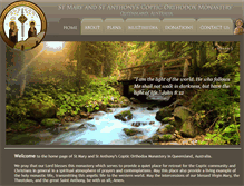 Tablet Screenshot of copticmonasteryqld.org